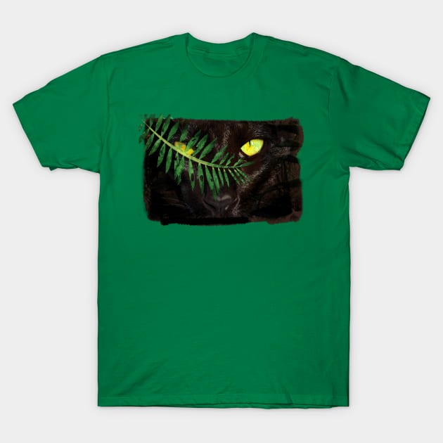 Jungle Cat T-Shirt by Oneliest